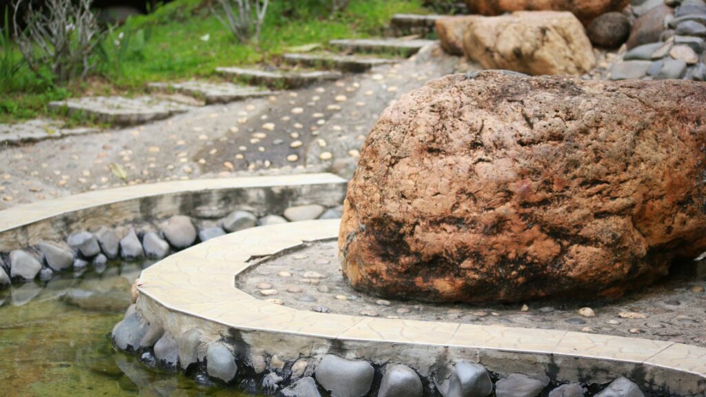 boulder rock for garden