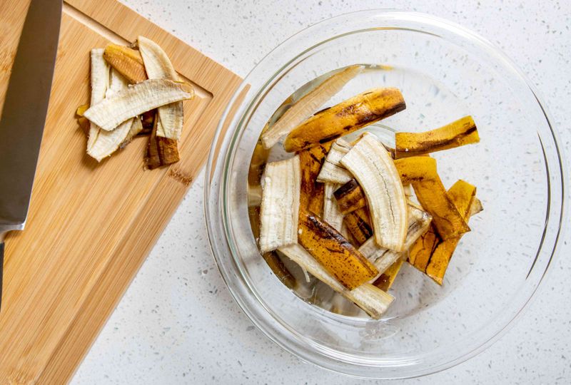 Banana Peel Water For Potassium Boost