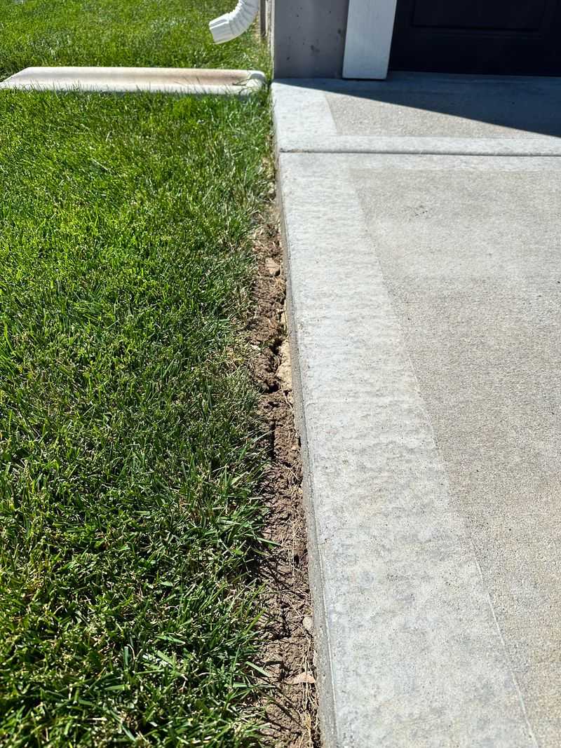Soil Pulling Away From Edges