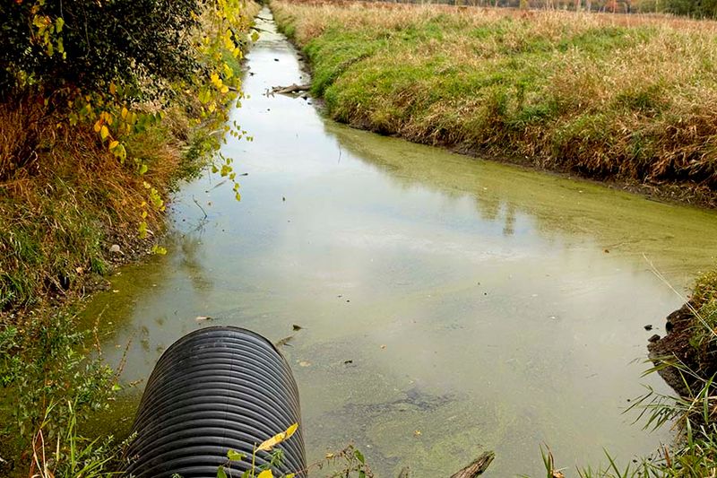 Sprays Can Contaminate Nearby Water Sources