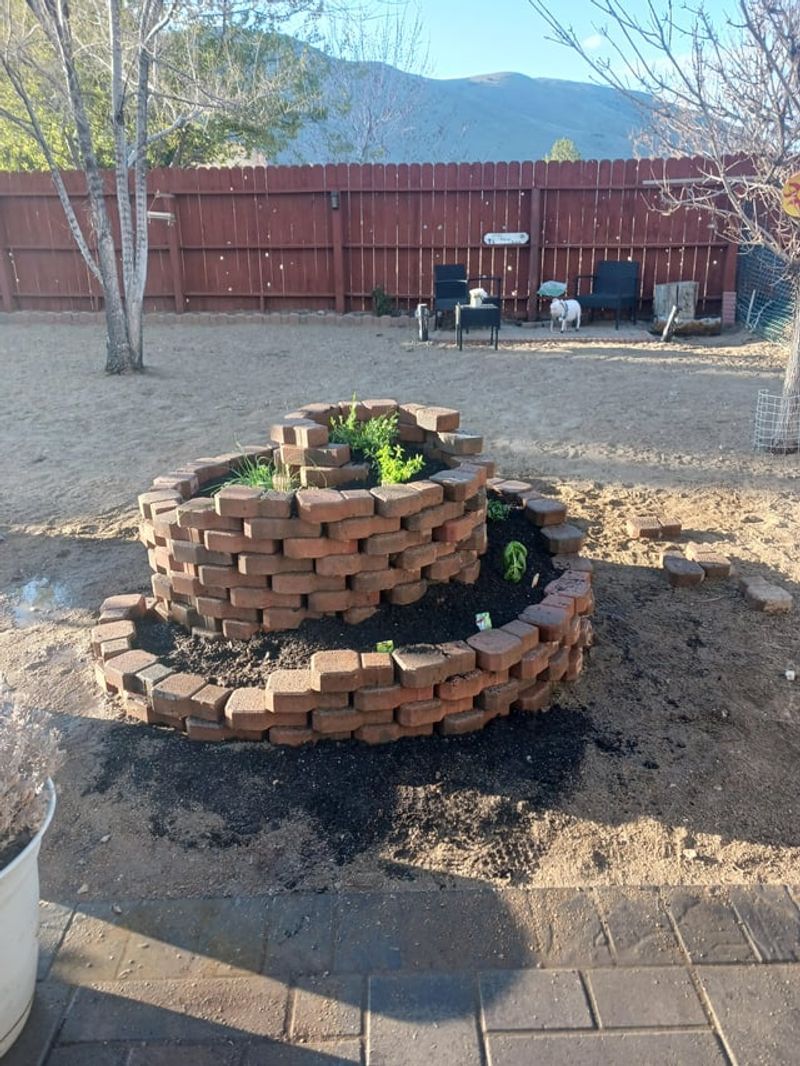 Concrete Block Spirals