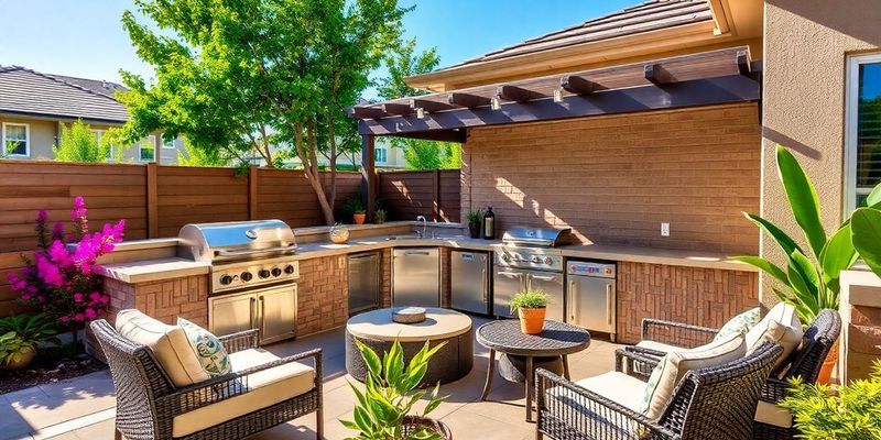 Weather-Resistant Outdoor Kitchen
