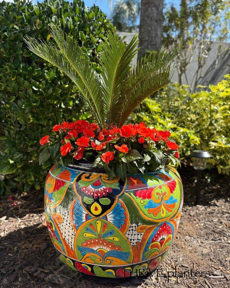 Colorful Flower Pots