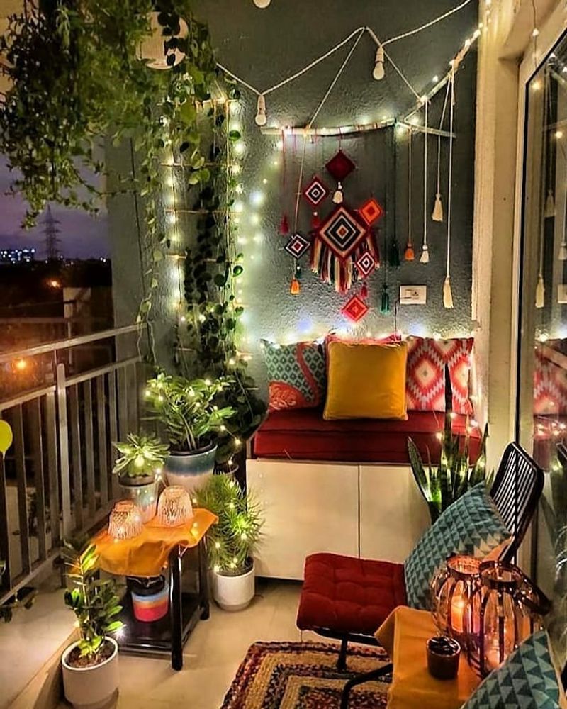 String Light Curtain