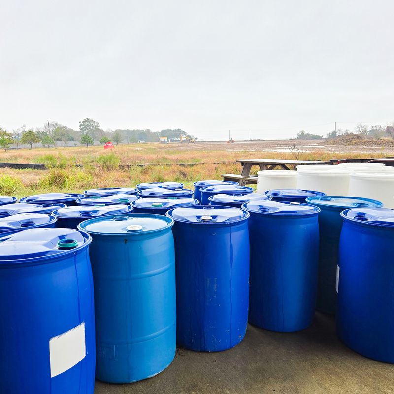 Rain Barrels in Certain States