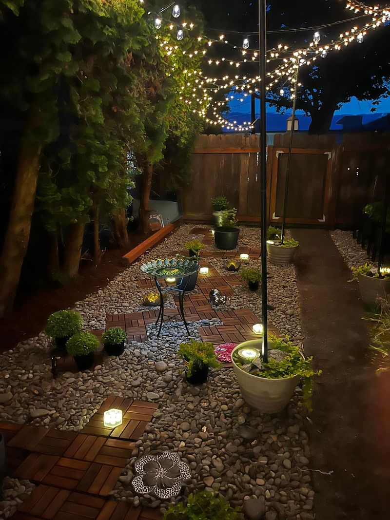 Excessive Garden Lighting