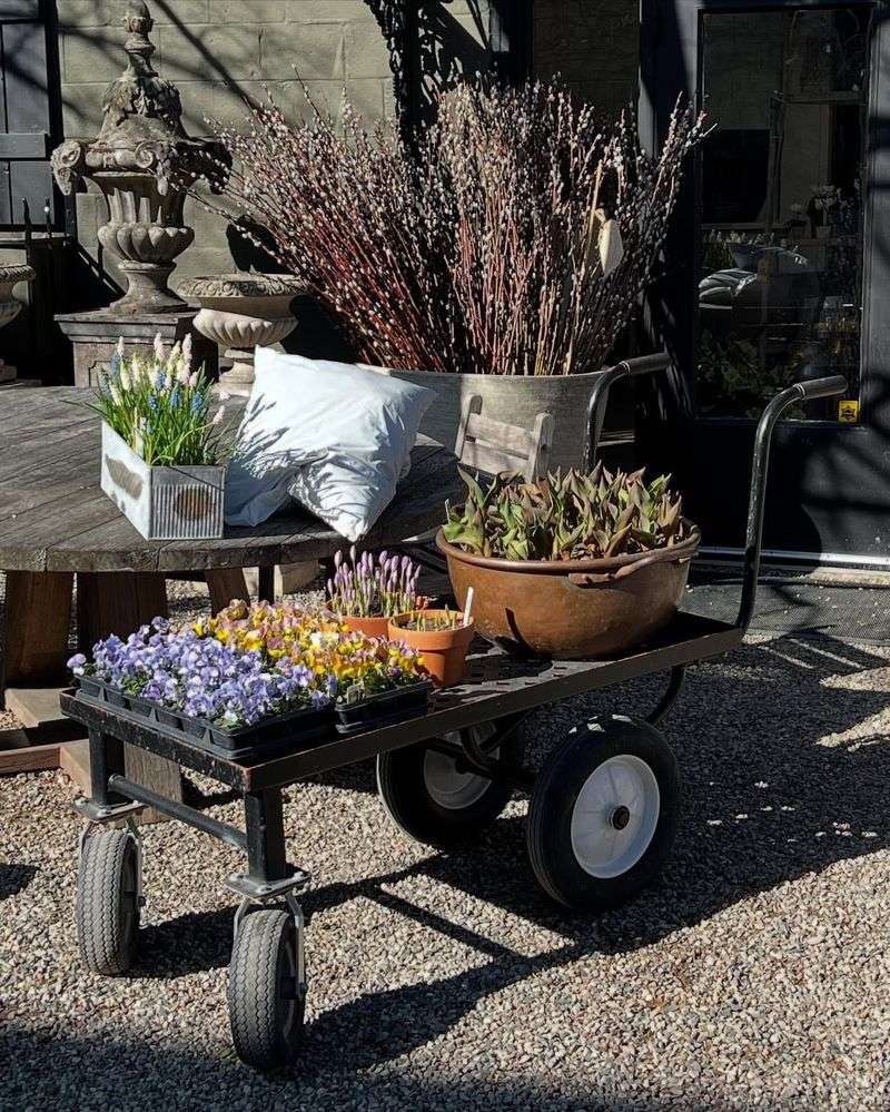 Rolling Cart Garden