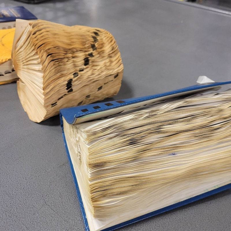 Paper Documents Become Unreadable
