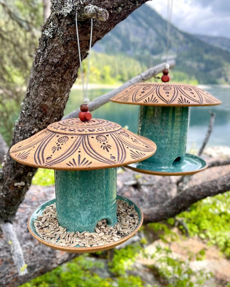 Teapot Seed Dispenser
