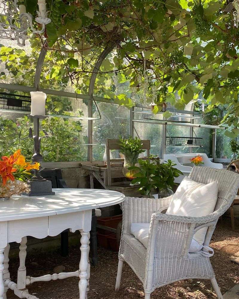 Vintage-Inspired Garden Room
