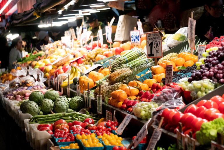 Produce at Pikes Place Market