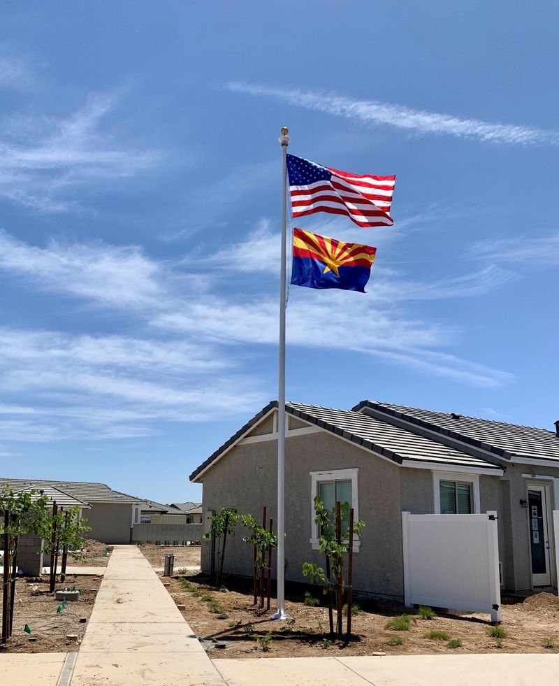Oversized Flagpoles Lowering Their Standards