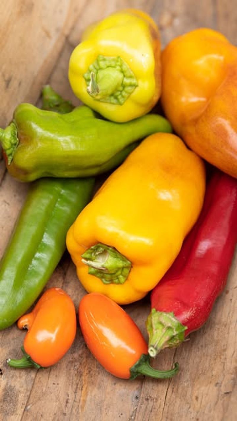 Peppers Adding Heat And Color