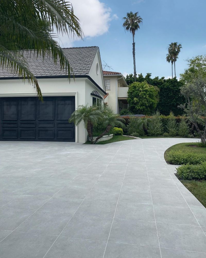 Painted Concrete Pavers