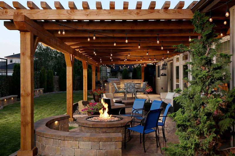 Integrated Fire Feature Designs