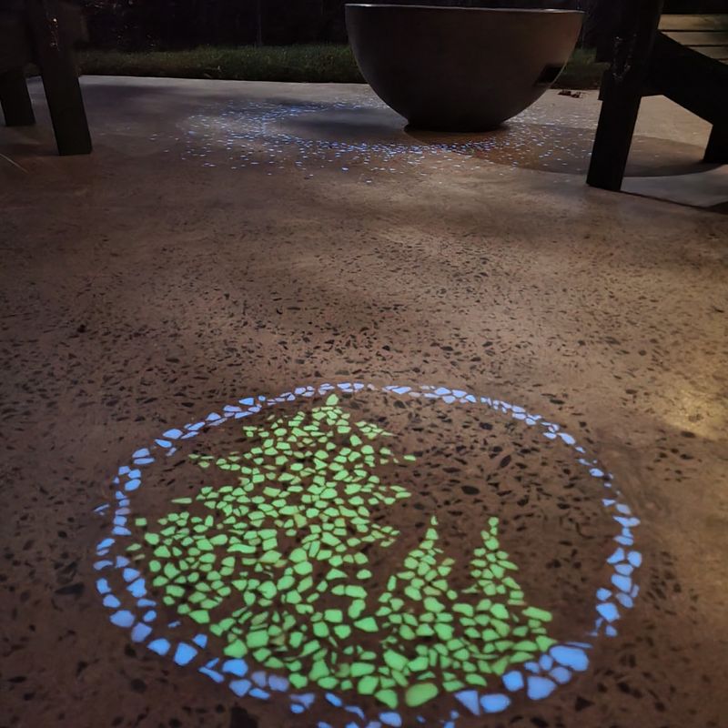 Glow-in-the-Dark Pathways