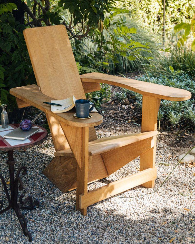 Adirondack Chair Reading Nook