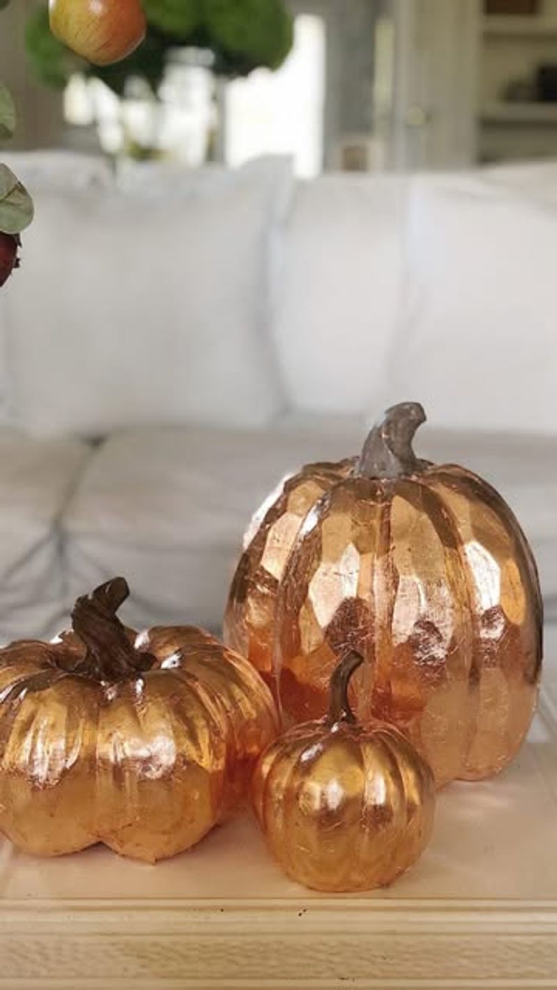 Copper Leaf Accents