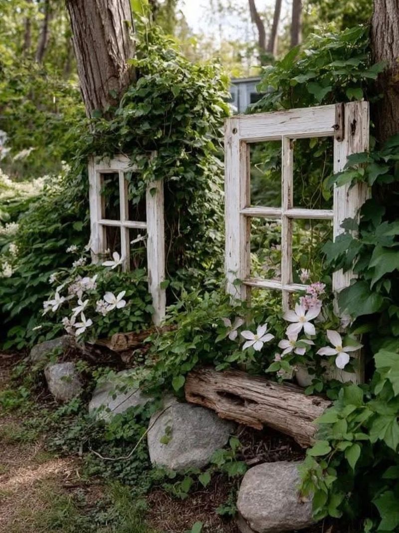 Reclaimed Window Frames