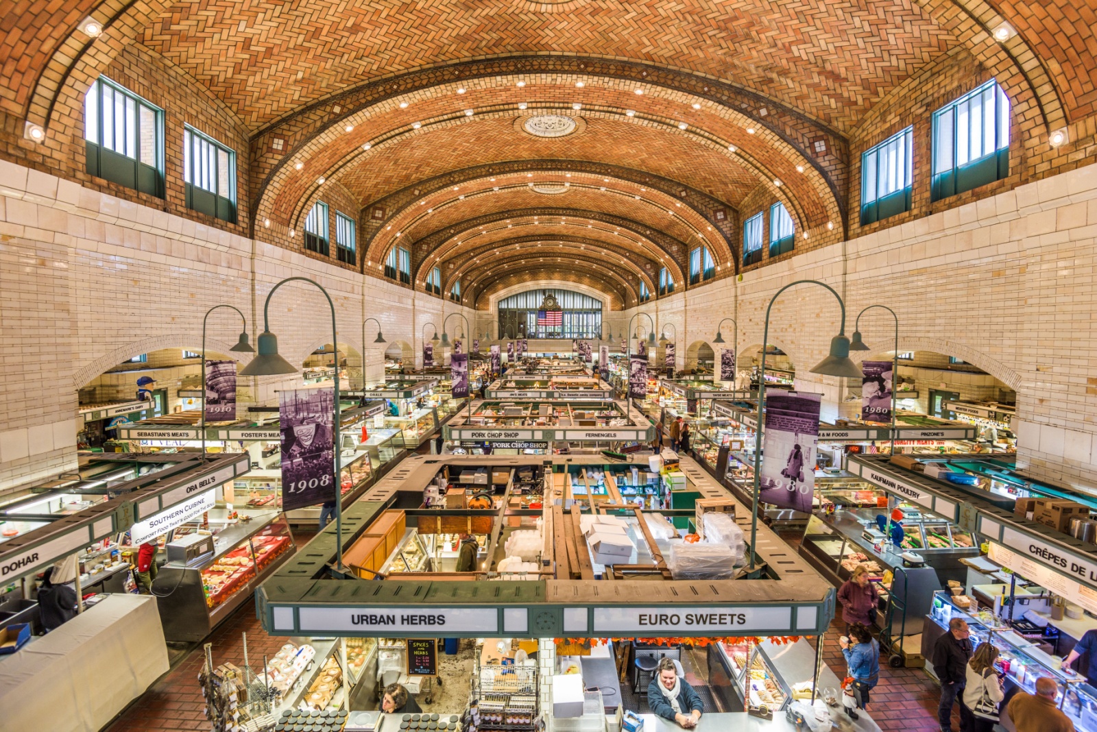 Cleveland’s West Side Market In Ohio Brims With Meats, Cheese, And Pastries