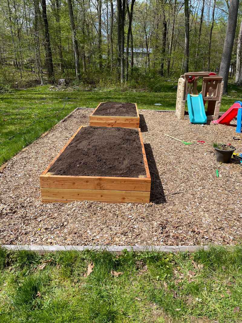 Hugelkultur Bed Building