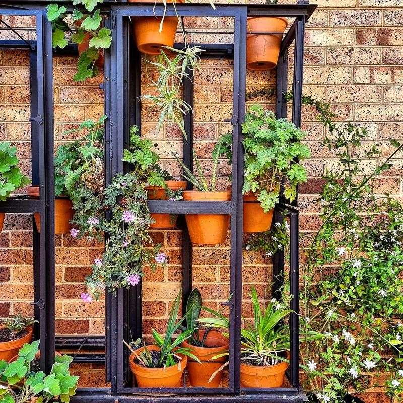 Vertical Garden Zoom Backgrounds