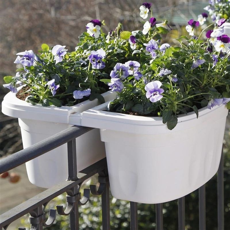 Balcony Saddle Planters