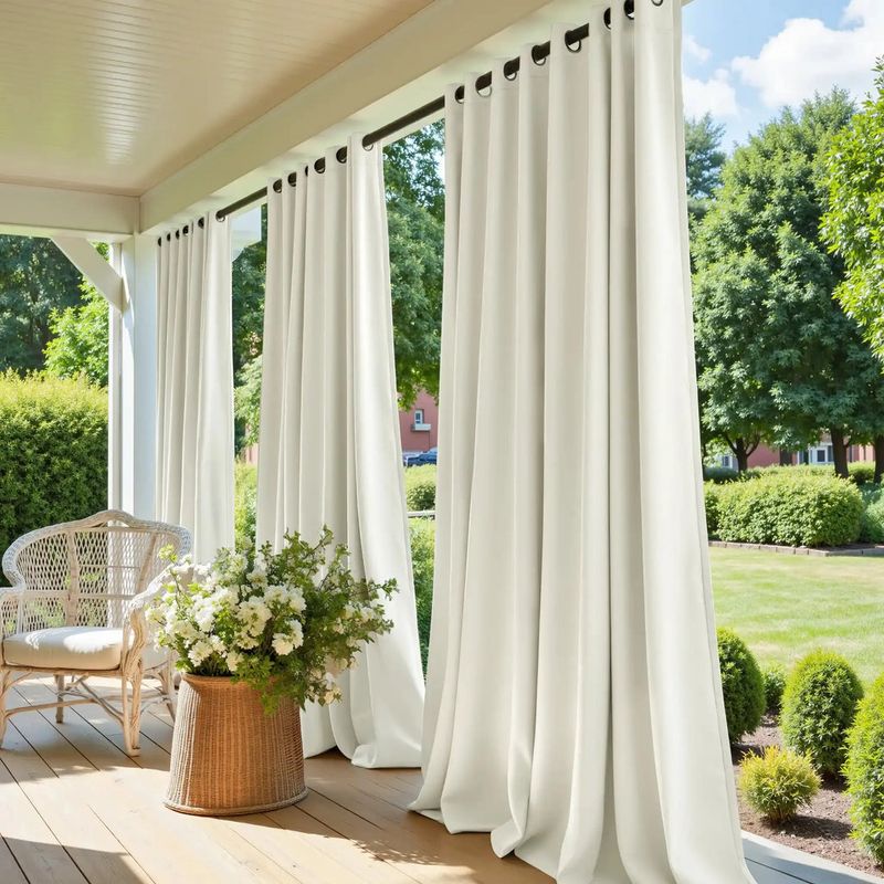 Hang Waterproof Outdoor Curtains