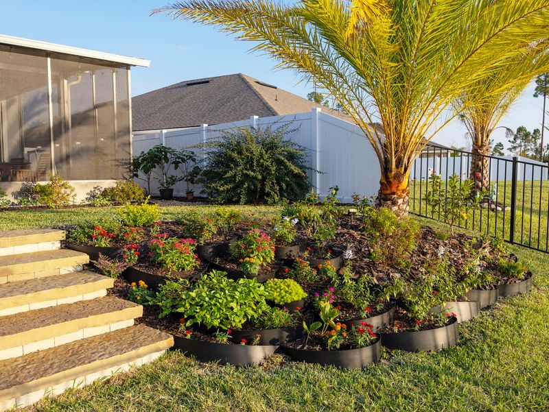 Tropical Hillside Fruit Garden