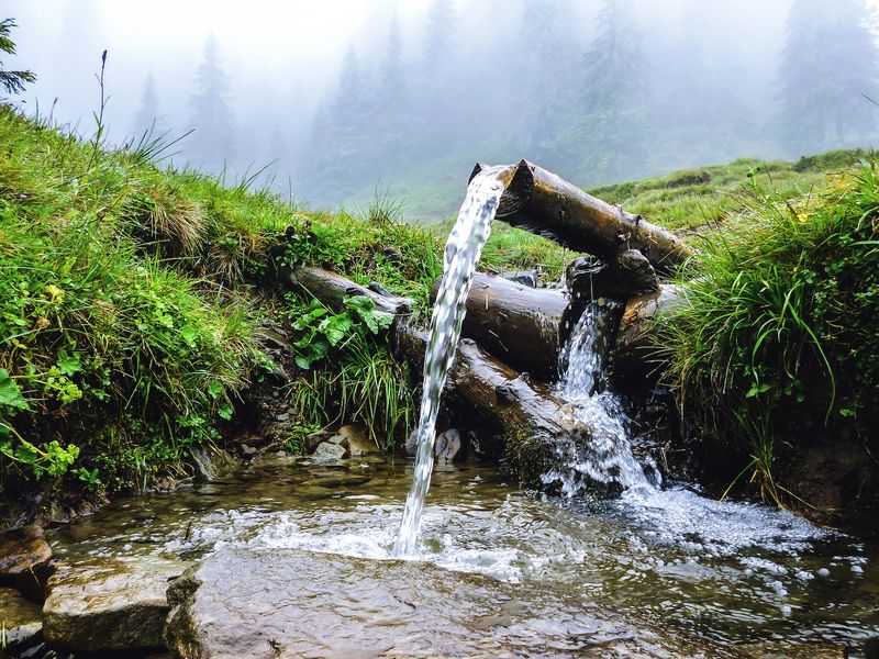 Tap Into Natural Springs Or High Water Tables