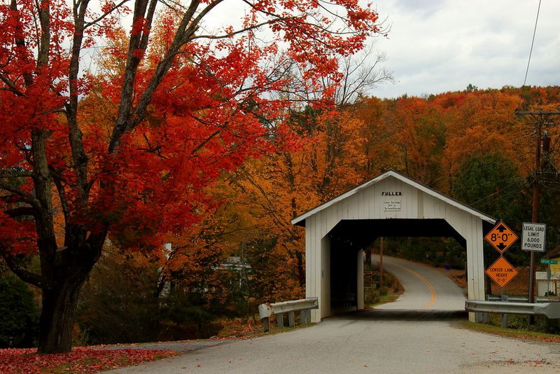 Montgomery's Covered Bridges Showcase First Maple Moments