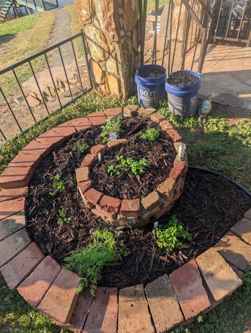 Pollinator-Attracting Herb Spirals