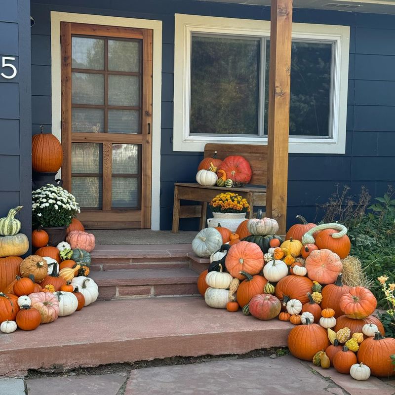 Barn Door Pumpkin Holders