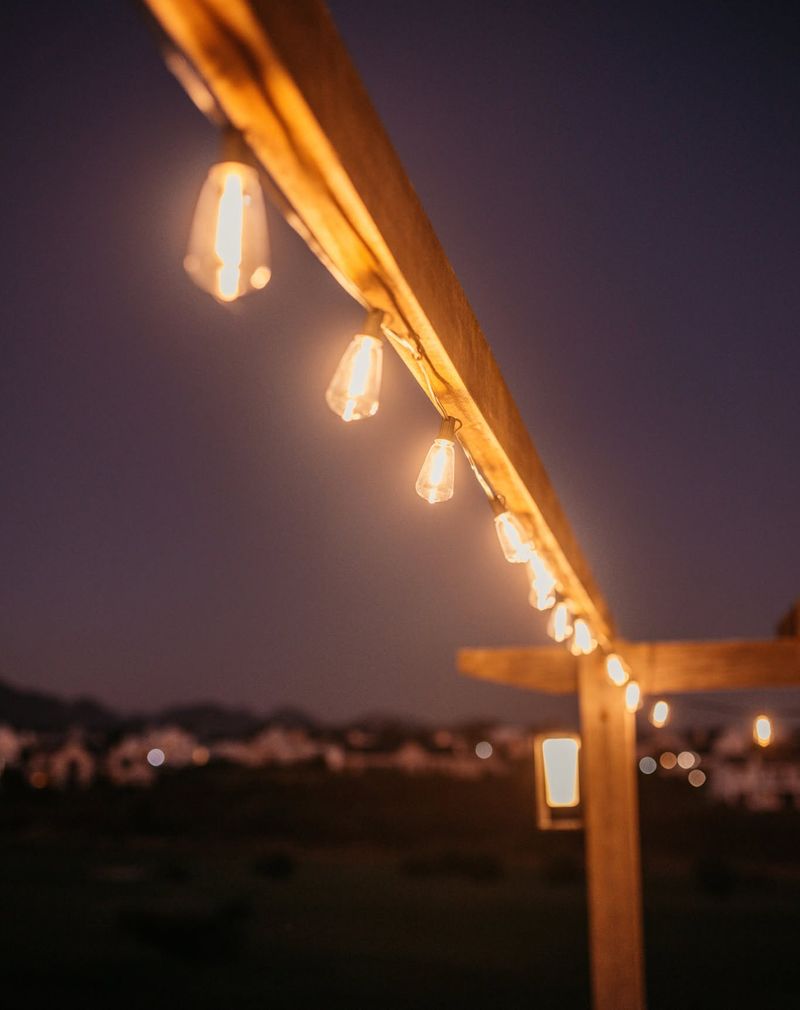 String Lights For Pergolas And Garden Structures