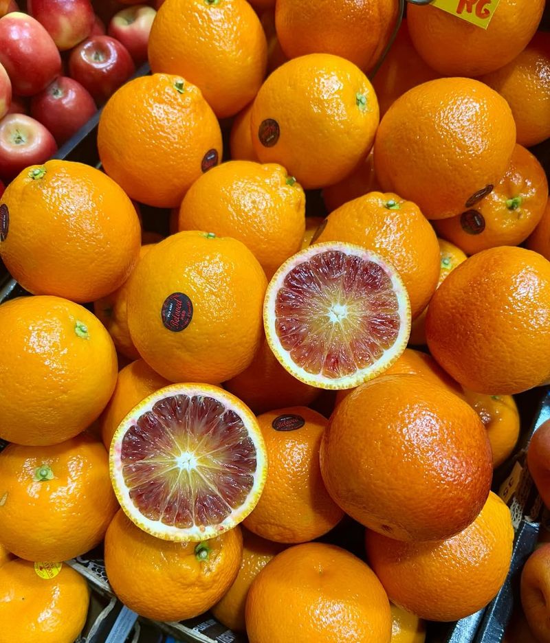 Orchard Citrus Arriving At The Market