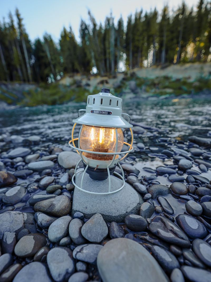 River Rock Base Lanterns