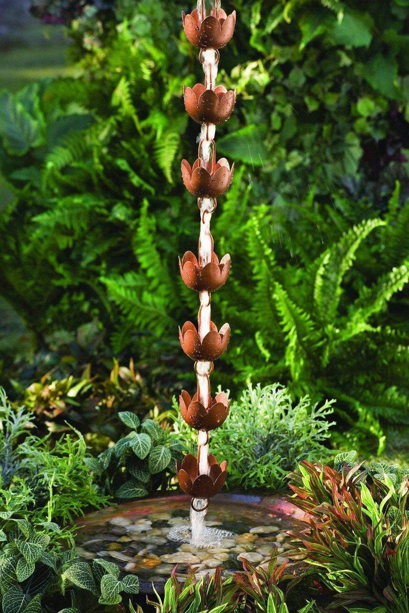 Rain Chains As Decorative Alternatives