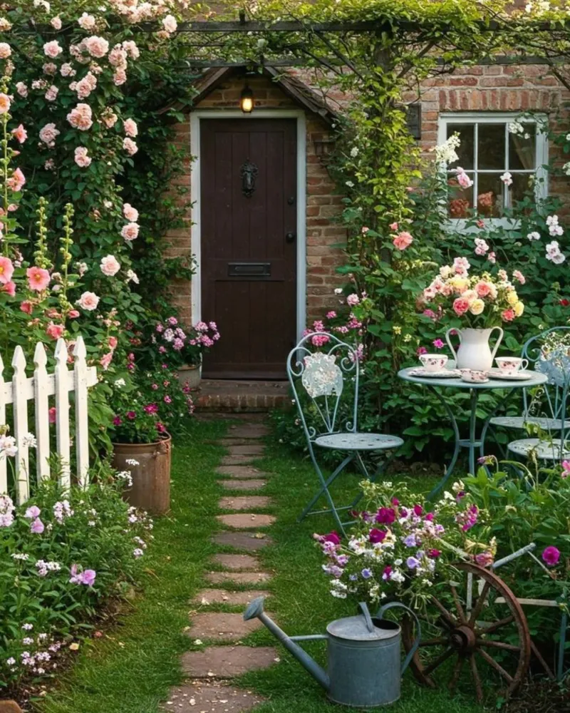 Cottage Garden Focal Point