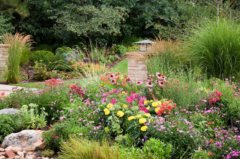 Microclimates Created Within The Gardens