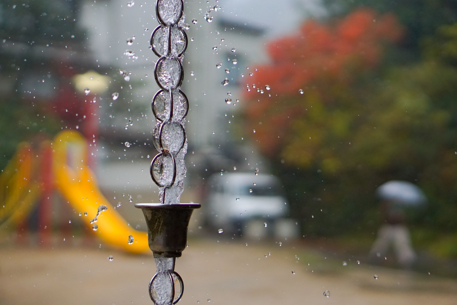 Install A DIY Rain Chain To Replace Ugly Downspouts In Missouri