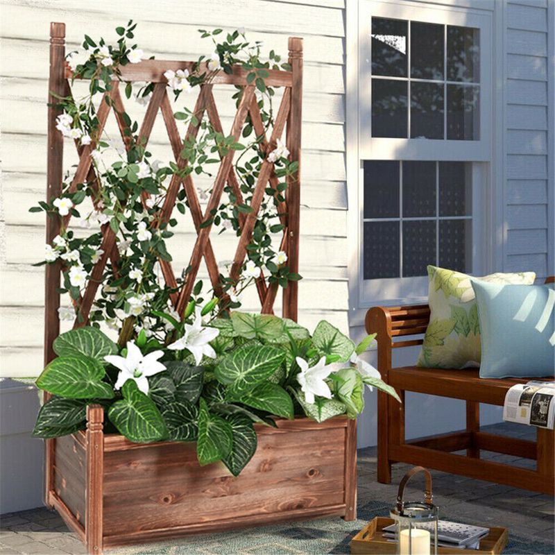 Corner Trellis Planters