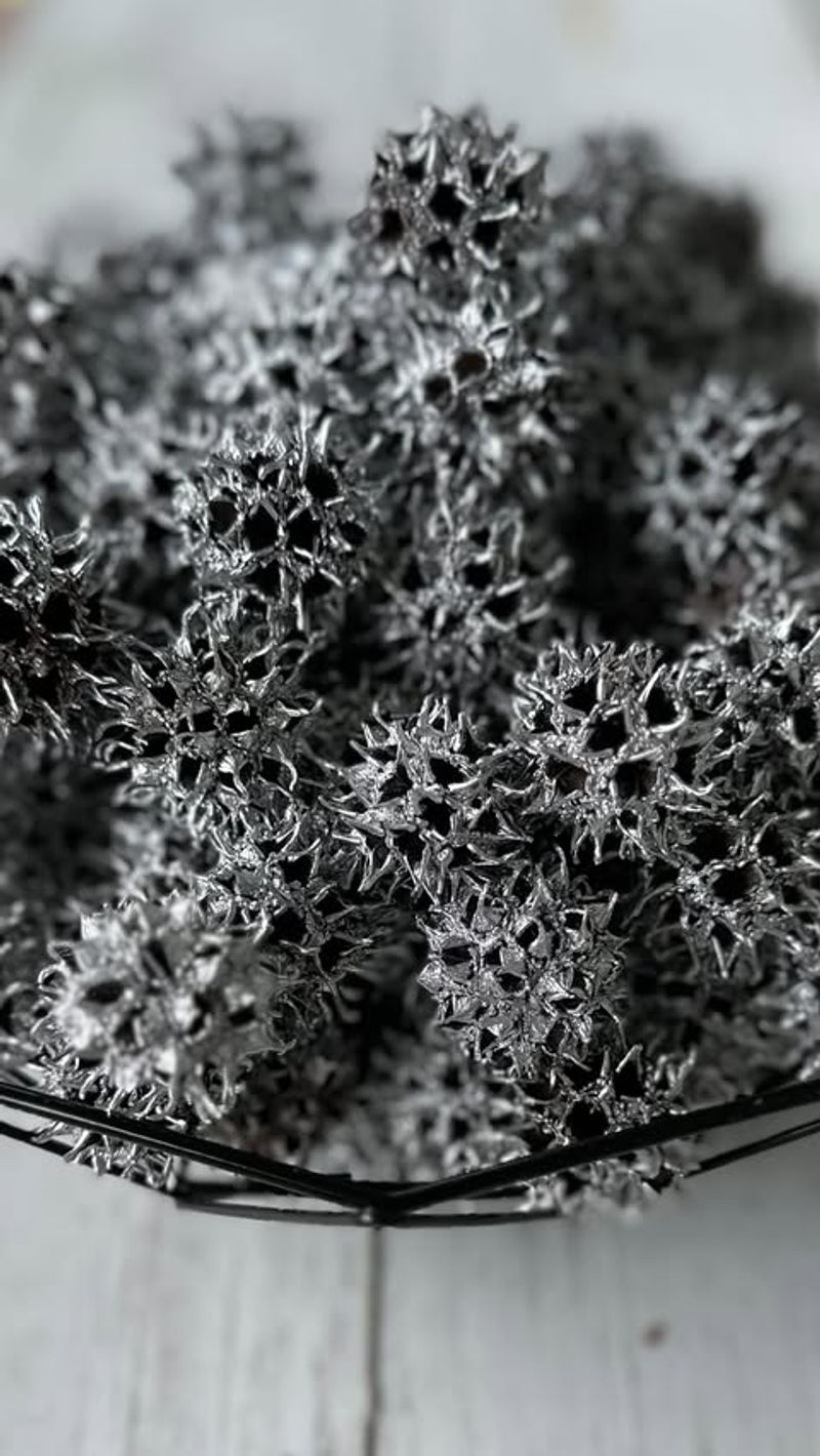 Sweetgum Ball Centerpieces