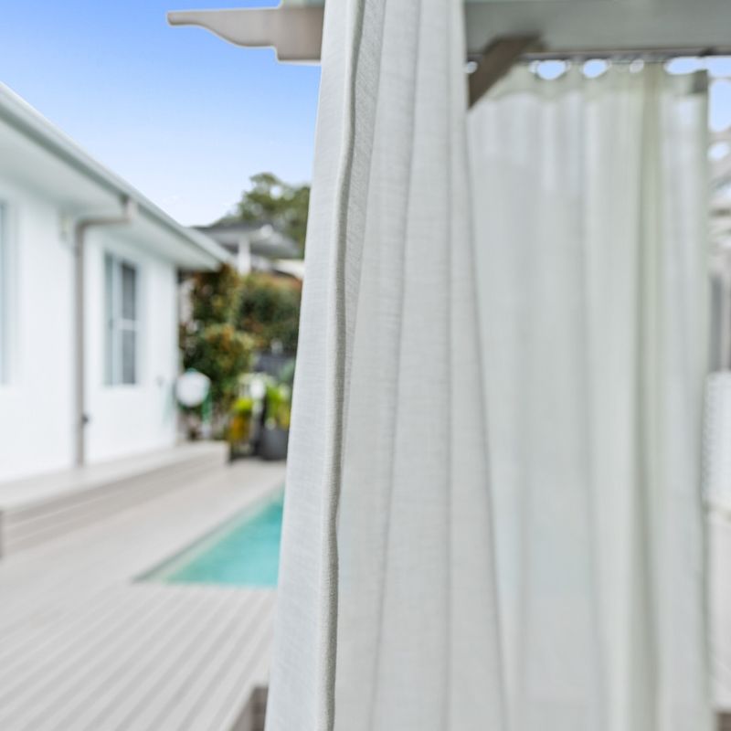 Flowing Curtains For Privacy