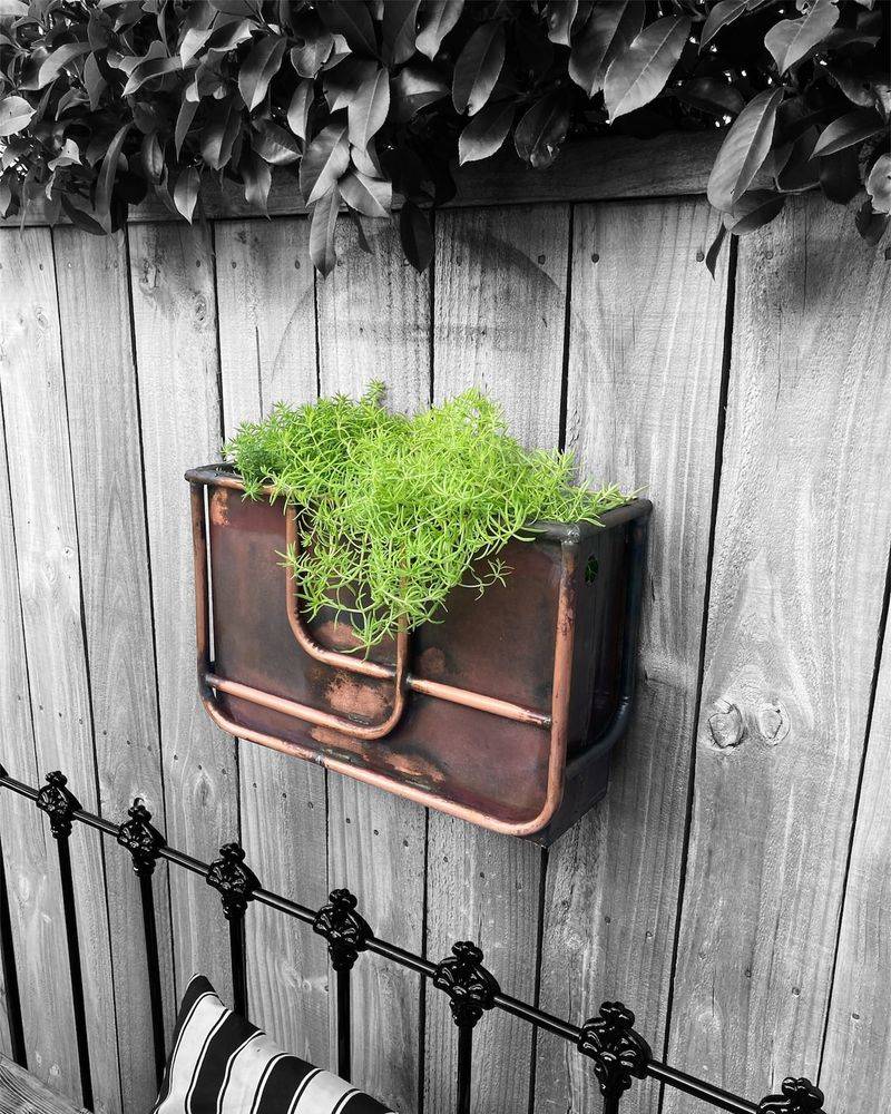 Tiered Copper Pipe Displays