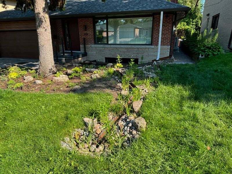 DIY French Drain Using Recycled Materials