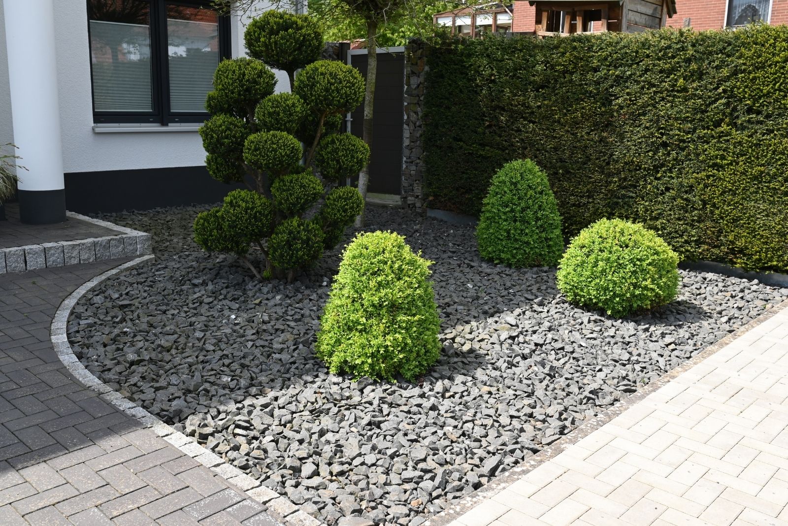 gravel yard