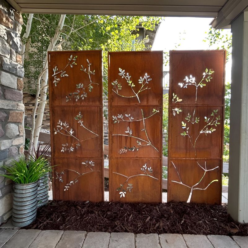 Corten Steel Panel Enclave