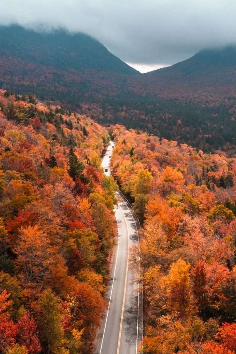 Franconia's Mountain-Framed Maple Vistas