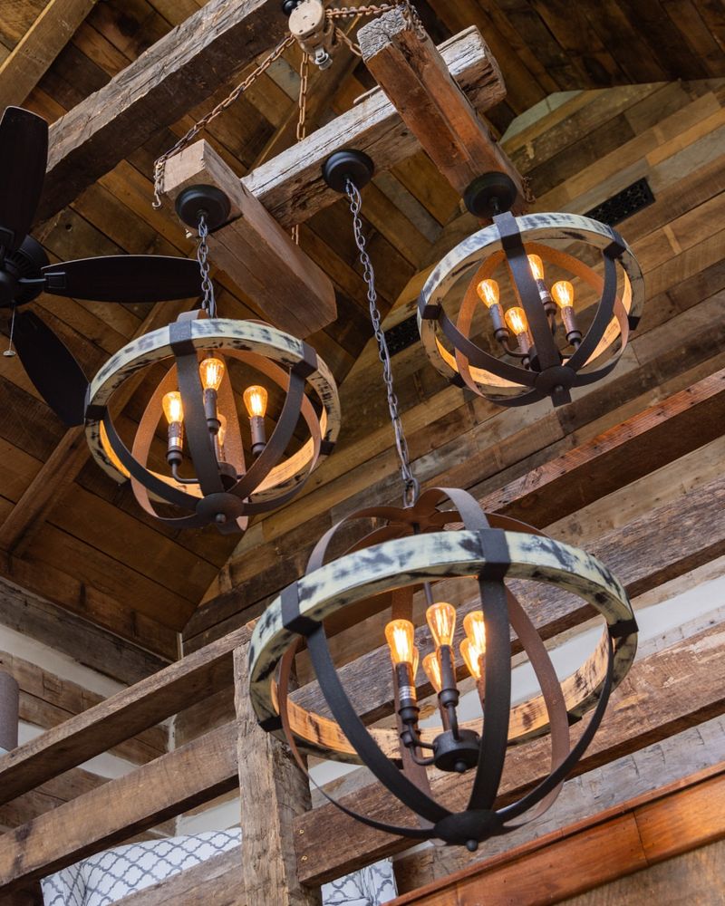 Recycled Barn Wood Bases
