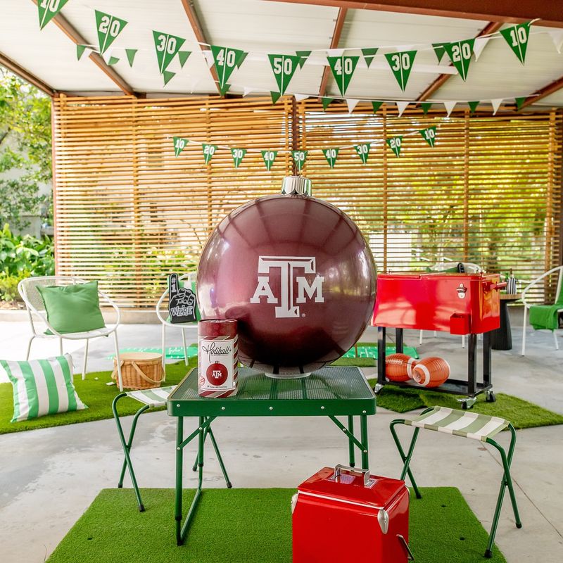Excessive Sports Team Decorations